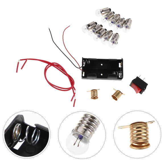 OUNONA 4Sets Electronic Project Kit for Classroom and Home Use with Assorted Color Plastic Circuit Board