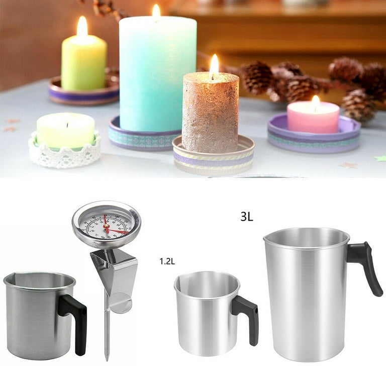 1.2/3L Wax Melting Pot Pouring Pitcher Jug for Candle Making Tool Pouring  Pot Home DIY