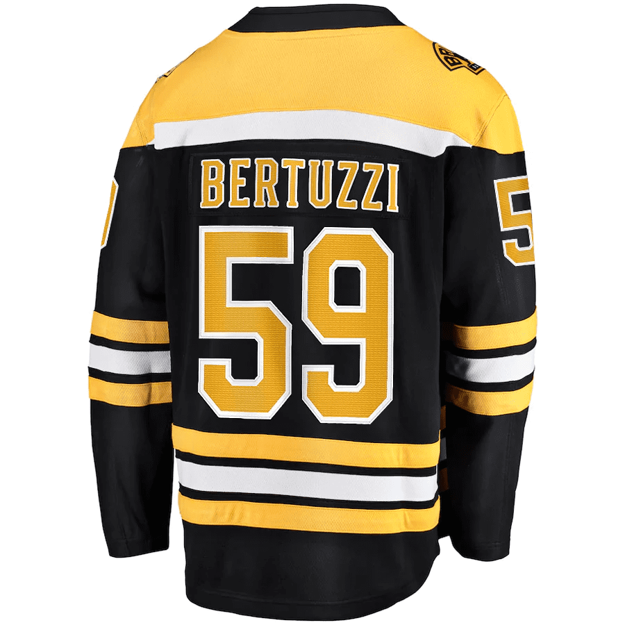 Tyler Bertuzzi Boston Bruins NHL Fanatics Breakaway Home Jersey Large Walmart