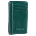 thumbnail image 1 of Cartera Travelambo Slim de piel con bloqueo RFID de 8 cm x 10 cm, 1 of 4