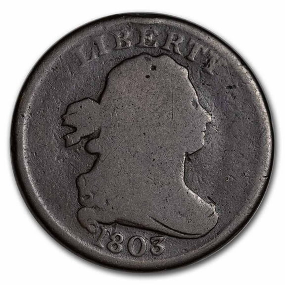 1803 Half Cent Good