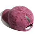 thumbnail image 5 of Vin Rouge-Gorra de béisbol de algodón lavado para mujer, 5 of 5