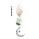 thumbnail image 5 of Descuento Sorpresa, Colgante de coche con piedra de cristal de amatista natural, colgante de estrella con tejido de color energético Akmoler, 5 of 8