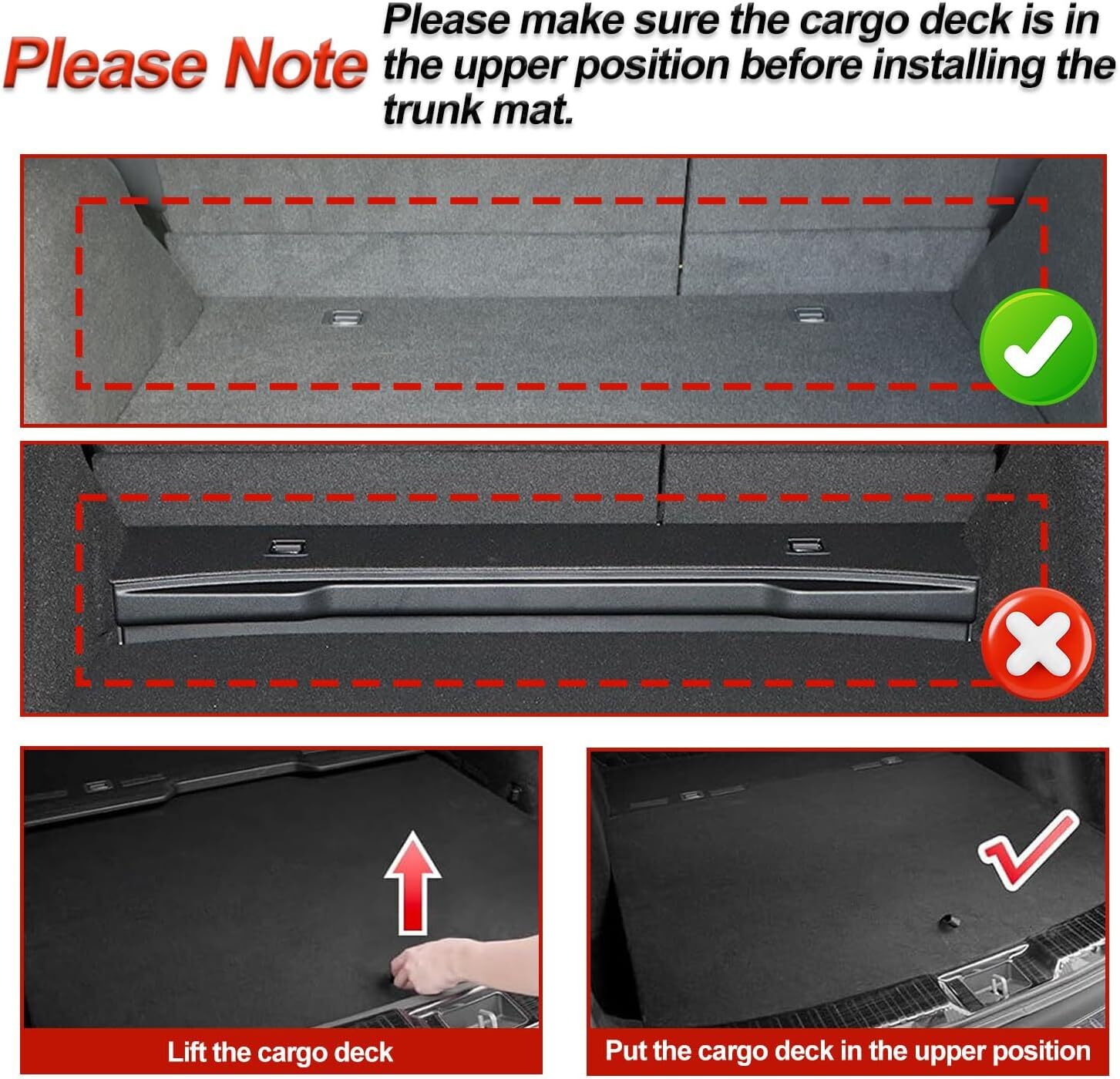 DIKSOAKR Full Set Floor Mats & Cargo Liner Fit for Honda CRV 2023-2026 All Models Custom Fit All Weather Floor Liners & Trunk Mat Accessories