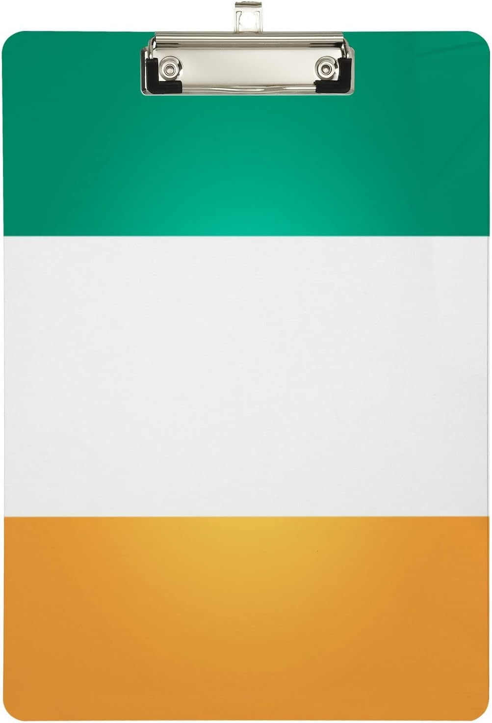 FMSHPON Flag of Ireland Clipboard Hardboard Wood Nursing Clip Board and