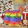 thumbnail image 6 of Honeii Colorful Tie Dye Print Small Burlap Bags,Christmas Drawstring Treat Bags Gift Bags Reusable Candy Goodie Wrapping Bags for Holiday Party Favors Supplies -Small, 6 of 9