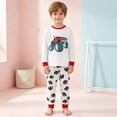 thumbnail image 2 of Gubotare Boys Sleepwear 2-Piece Set, Long Sleeve Pajamas with Assorted Designs (Watermelon Red,5-6 Years), 2 of 9