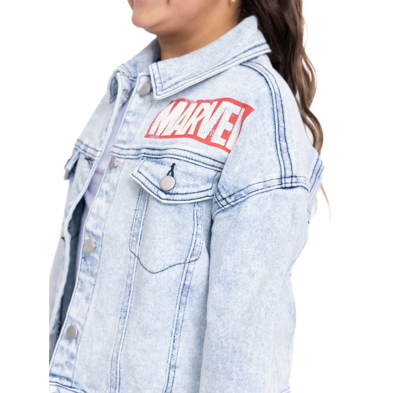 Marvel clearance jeans jacket