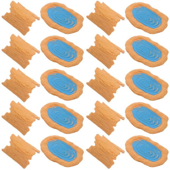 Fairy Garden Accessories with Realistic Tree Trunk Models for Decor Crafted from Plastics Multi