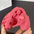 thumbnail image 4 of Eltusu Girls Jellies, PVC Flat Summer No Slip Casual Jelly Shoes Hot Pink Size 11(Little Kids), 4 of 8