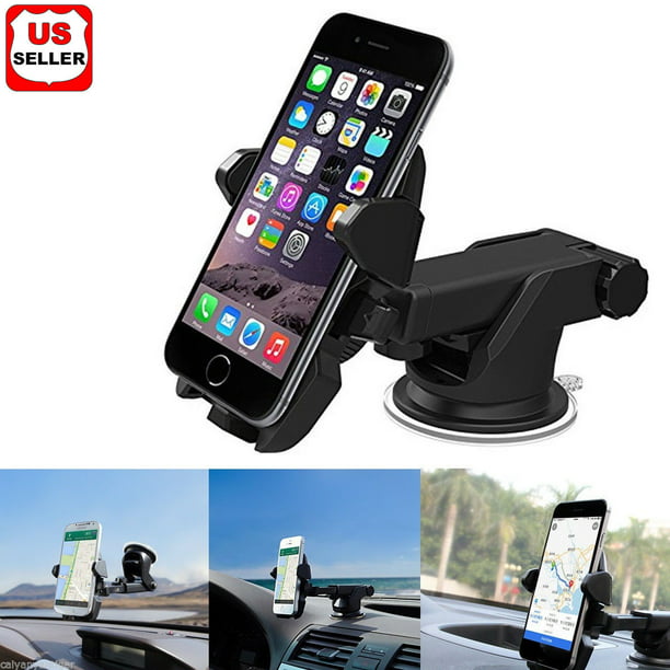 360° Universal Mount Stand Holder for iPhone Moblie Phone GPS PDA Walmart.com