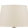 thumbnail image 2 of Mercury Glass Table Lamp with Drum Shade Gold and Beige - Saltoro Sherpi, 2 of 5
