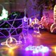 thumbnail image 3 of Cadena de luces LED a pilas, 3 m, 20 LED - Multicolor, cadena de luces LED para habitación infantil con colgantes de cohetes de astronautas, para fiestas de Navidad y cumpleaños, 3 of 4