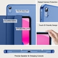 thumbnail image 3 of Funda JETech para iPad 11.ª/10.ª generación 11"/10,9" azul marino, 3 of 6