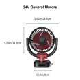 thumbnail image 2 of XGFHYJEH Car Fan, Fan for Car, Portable Fan for Car, 24V Car Fan for Dashboard, Car Fans that Blow Cold Air, Car Fans for Cooling inside a Car, 2 of 7