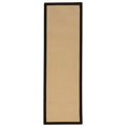 thumbnail image 1 of Athena Sisal & Black PU 2'6" x 12' Runner, 1 of 4