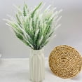 thumbnail image 4 of Artificial Lavender Flowers 5 Pieces for Wedding Decor and Table Centerpieces, Fake Plant Bouquet to Brighten up Your Home Kitchen Garden and Indoor Outdoor Decor, 4 of 6