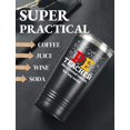 thumbnail image 4 of Teacher Appreciation Gifts for Christmas, Teacher Appreciation Day, 20oz Stainless Steel Tumbler with Lid & Straw, Back to School Gift - PE Teacher, Way Cooler Black - PE Teacher, 4 of 7