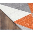 thumbnail image 4 of L'Baiet Emani Orange Geometric 8 ft. x 10 ft. Area Rug, 4 of 4