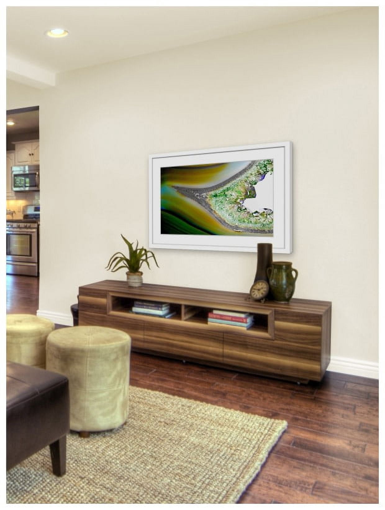 "Warm Current" Framed Painting Art Print
