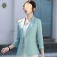 thumbnail image 4 of Small Suit Jacket Seven-point 2024 Slim-fit Slimming Korean Spring Fashion Elegant New Small Suit, 4 of 6