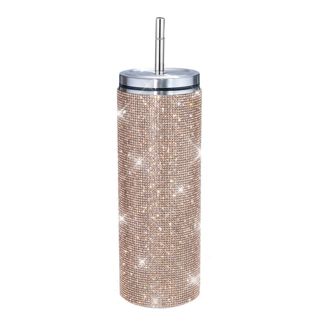 Termos Diamante 600 Ml Cgtredaw Aislamiento A Prueba Fugas Oro