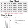 thumbnail image 2 of Bigersell Ripped High Waist Pants for Women Full Length Pants Fashion Women Pockets Button Mid Waist Skinny Ripped Jeans Trousers Hole Denim Pants Ladies Pants Stretchy, 2 of 7