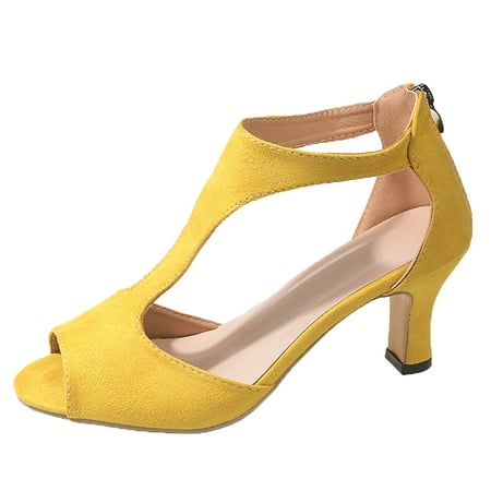 

Yzengfg Women s European And American Retro Foreign Trade Large Size Hollow Light Soft Sole Casual Shoes Sandals Sandals for Women Espadrille Designer