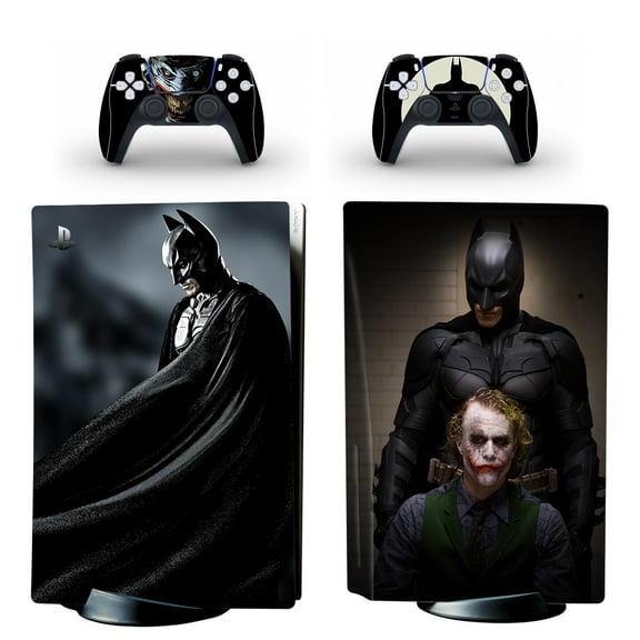 Full Body Vinyl Skin Stickers for PS5 Disc Edition Console and Controllers