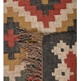 thumbnail image 5 of Kilim Rug Wool Jute Rug, Bohemian Rugs, Wool and Jute Rug Handmade, Kilim Dhurrie Rug, Jute Rug Wool Rug Kilim Dhurri Traditional Indian Custom Decorative Boho ( 8x10 Ft ) (KILM-77), 5 of 5