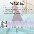 thumbnail image 3 of Sngxgn Dresses for Women Front Tie Cap Sleeves V Neck Midi Bodycon Dress(Sky Blue,L), 3 of 9
