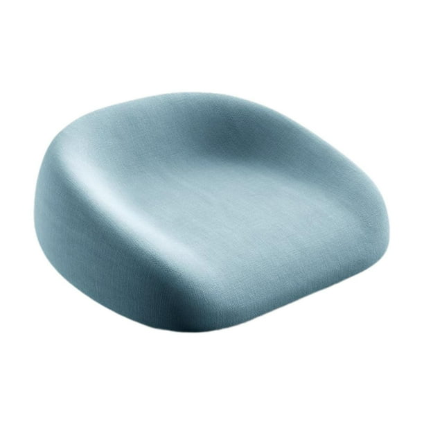 Asiento elevador para silla de cocina, para viajes, camping, comer, portátil azul