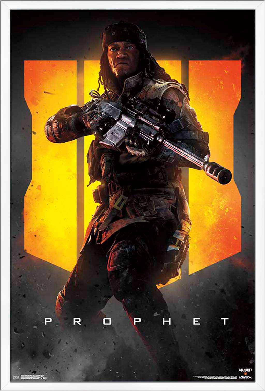 Call of Duty: Black Ops 4 - Prophet Key Art Poster ...