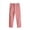 Pink, variant on FAIWAD Girls School Uniform Pants Elastic Waist Dressy Casual Trousers with Pockets Kids Solid Color Pencil Pants