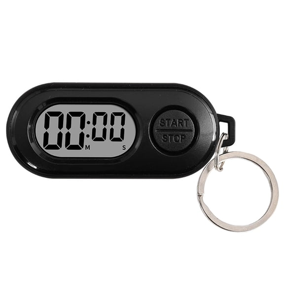 COOLHOOD Small Timer Single Button Operating Precise Digital Timing Simple Setups All Ages Family Daily Efficiency Timing Device