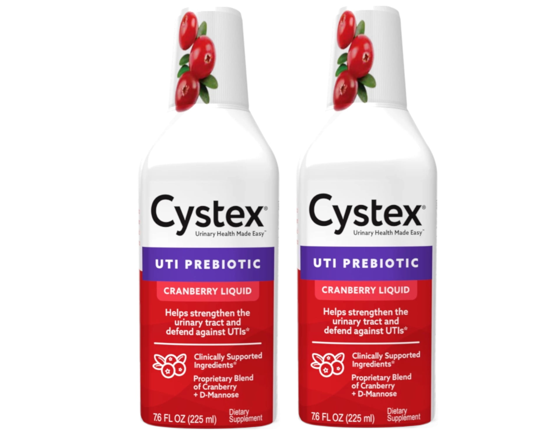 Cystex Urinary Health Maintenance Cranberry 7.6 oz (Pack of 2)