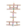 thumbnail image 2 of Escalera de Escalada de Aves para Mascotas Soporte para Loros Juguete Colgante Juguete para Masticar Aves para Loros Sunnimix Soporte para loros, 2 of 8