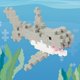 thumbnail image 2 of Juego de bloques de construcción de rompecabezas 3D PLUS PLUS Sea Creature Shark, 2 of 5