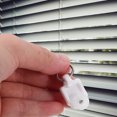 thumbnail image 4 of FRCOLOR Curtain Track Rollers Curtain Rail Sliding Roller 50pcs Curtain Track Accessories 
 for Room Separation Window Treatments White Plastic, 4 of 8