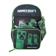 thumbnail image 1 of Mochila Bioworld Minecraft Creepers de 5 piezas para niños, 1 of 7