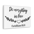 thumbnail image 2 of Scripture Walls  Do Everything In Love Corinthians 16:14 Bible Verse Canvas Christian Wall Art Ready To Hang Unframed, 2 of 17
