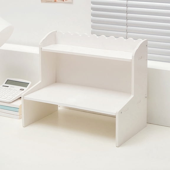2-Tier Desk Organizers & Dispensers，Mail Holder for Office Desk Organization，Kitchen Spice Rack or Bathroom Countertop Organizer, Gift for Teachers, Classmates, and Friends,14.76x12.01x8.46in