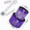 thumbnail image 2 of Compatible avec Filtre pour Dyson V10 SV12, 2 Filtres de Remplacement pour Aspirateur Dyson V10 SV12 Cyclone Sries, V10 Absolute Animal Motorhead Tota, 2 of 5