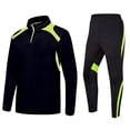 thumbnail image 1 of Half-zip Soccer Training Suit Autumn And Winter Adult Sports Jacket, 1 of 1