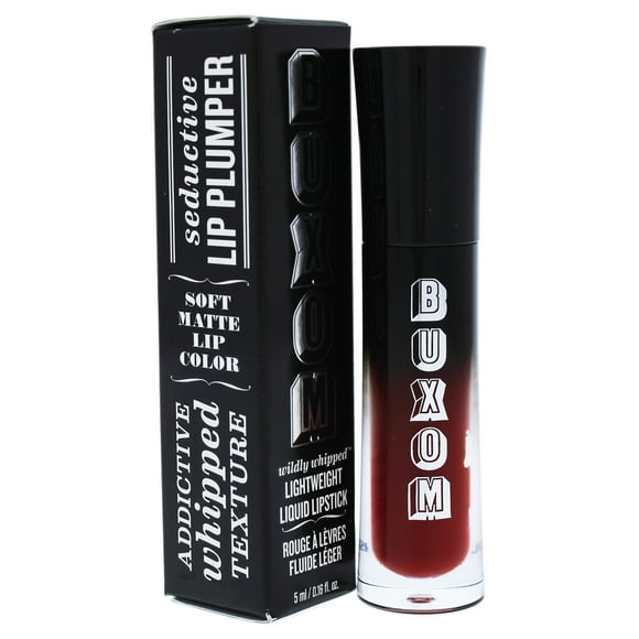 Wildly Whipped Lightweight Liquid Lipstick - Dominatrix by Buxom for Women - 0.16 oz Lipstick