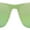 Clear, variant on Panama Jack x Foster Grant White Semi-Rimless Men's Sunglasses