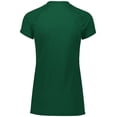 thumbnail image 4 of High Five 342222.038.2XL Ladies Truhit Short Sleeve Jersey, Forest - 2XL, 4 of 5