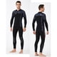 thumbnail image 5 of DIVE SAIL Pantalones de neopreno de 3 mm Costuras sin costuras de tipo dividido Leggings de buceo elásticos a prueba de sol de tres capas para bucear con esnórquel Surf Hombre gris M sidaley OD003286-12, 5 of 7