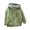 C630 Army Green, variant on Curuila Kids Infant Girls Coat Fleece Long Sleeve Solid Color Hooded Jacket For Girls Winter Warm Comfortable Outerwear Size 3-4 Years
