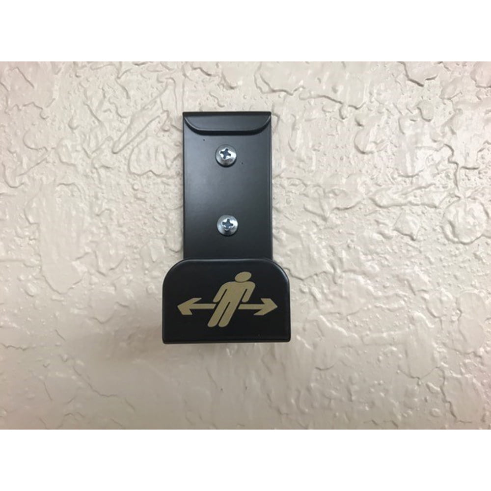 McAuley Medical 2086 Rollboard Wall Mount HangerMRI Safe Aluminum